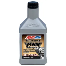 20W-50 Synthetic V-Twin Motorcycle Oil