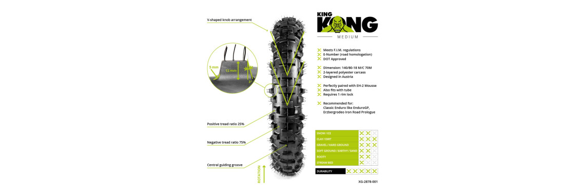 X-GRIP Tyre KING KONG